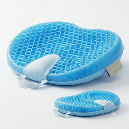 Honeycomb Silicone Support Pillow | Ergonomic Seat Cushion