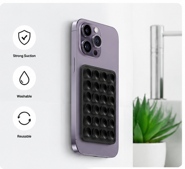 Octopus Phone Holder Silicone Suction Phone Case