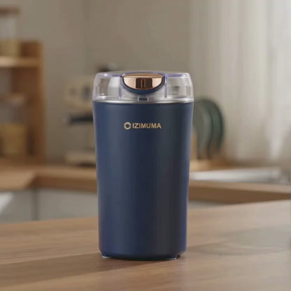 Equinox India Electric Coffee & Spice Grinder – Stainless Steel Portable Mixer for Masala, Herbs, Dry Spices & Nuts – Push Button Control, Compact & Durable for Home Kitchen