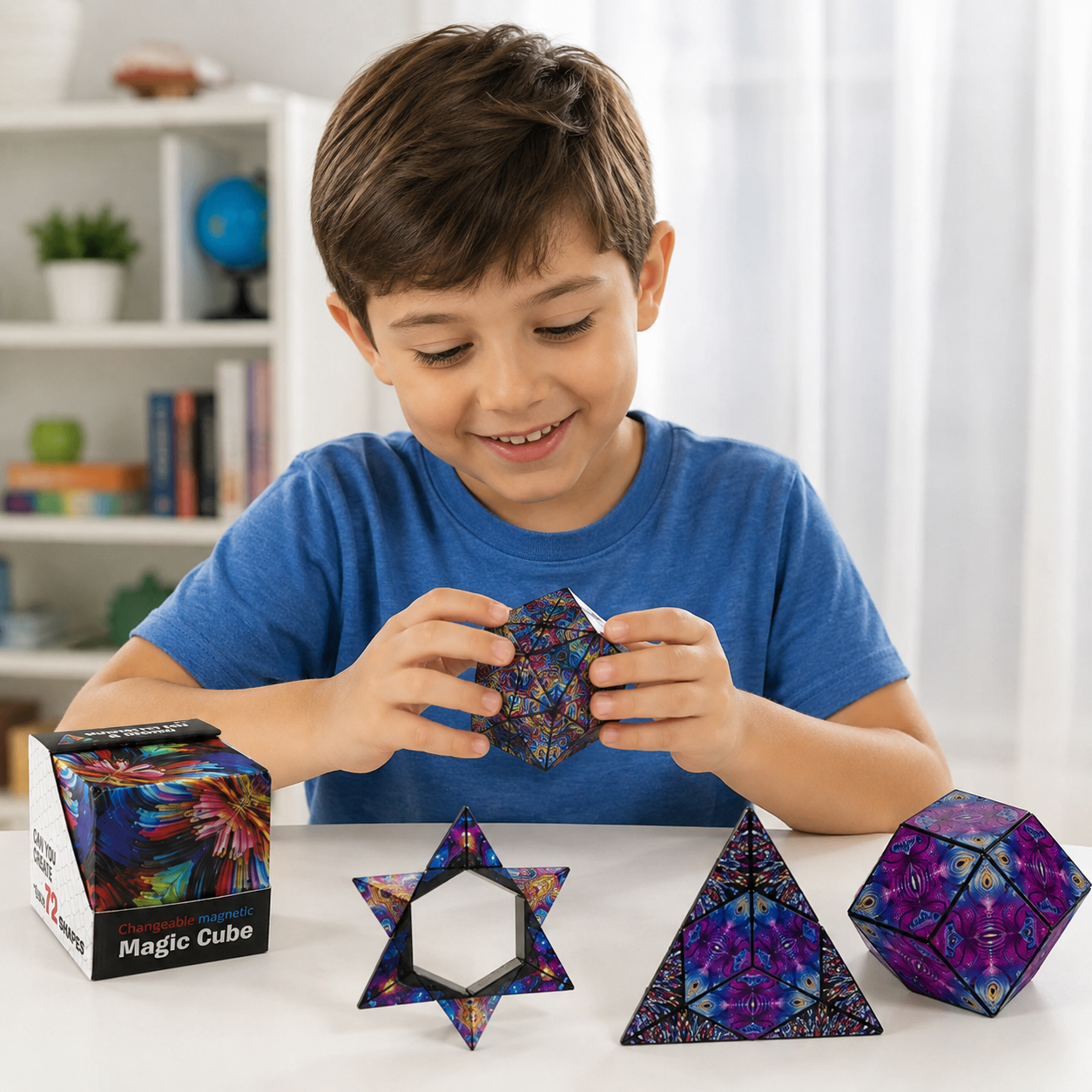 kids magic shape cube